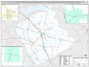 Freestone County, TX <br /> Wall Map <br /> Premium Style 2024 Map