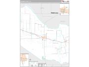 Hardeman County, TX <br /> Wall Map <br /> Premium Style 2024 Map