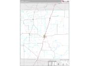 Haskell County, TX <br /> Wall Map <br /> Premium Style 2024 Map