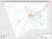 Hood County, TX <br /> Wall Map <br /> Premium Style 2024 Map