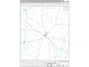 Jack County, TX <br /> Wall Map <br /> Premium Style 2024 Map