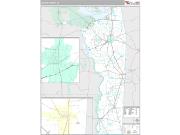 Jasper County, TX <br /> Wall Map <br /> Premium Style 2024 Map