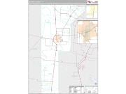 Jim Wells County, TX <br /> Wall Map <br /> Premium Style 2024 Map