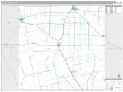 Jones County, TX <br /> Wall Map <br /> Premium Style 2024 Map