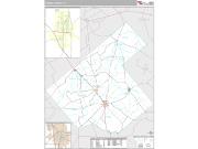 Karnes County, TX <br /> Wall Map <br /> Premium Style 2024 Map