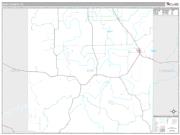 Kent County, TX <br /> Wall Map <br /> Premium Style 2024 Map