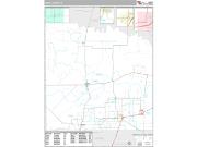 Knox County, TX <br /> Wall Map <br /> Premium Style 2024 Map