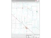 Lamb County, TX <br /> Wall Map <br /> Premium Style 2024 Map