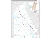 Live Oak County, TX <br /> Wall Map <br /> Premium Style 2024 Map