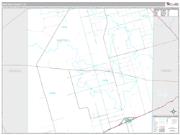 Martin County, TX <br /> Wall Map <br /> Premium Style 2024 Map