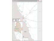 Maverick County, TX <br /> Wall Map <br /> Premium Style 2024 Map