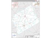 Milam County, TX <br /> Wall Map <br /> Premium Style 2024 Map