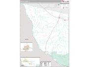 Presidio County, TX <br /> Wall Map <br /> Premium Style 2024 Map