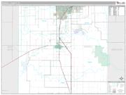 Randall County, TX <br /> Wall Map <br /> Premium Style 2024 Map