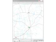 Runnels County, TX <br /> Wall Map <br /> Premium Style 2024 Map