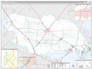 San Patricio County, TX <br /> Wall Map <br /> Premium Style 2024 Map