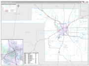 Tom Green County, TX <br /> Wall Map <br /> Premium Style 2024 Map