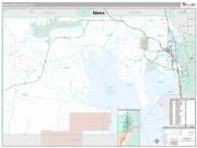 Box Elder County, UT <br /> Wall Map <br /> Premium Style 2024 Map