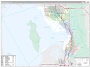 Davis County, UT <br /> Wall Map <br /> Premium Style 2024 Map