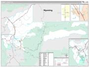 Summit County, UT <br /> Wall Map <br /> Premium Style 2024 Map