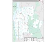 Addison County, VT <br /> Wall Map <br /> Premium Style 2024 Map