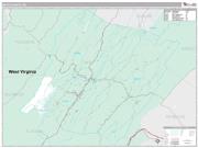 Bath County, VA <br /> Wall Map <br /> Premium Style 2024 Map