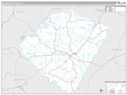 Buckingham County, VA <br /> Wall Map <br /> Premium Style 2024 Map