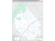 Madison County, VA <br /> Wall Map <br /> Premium Style 2024 Map