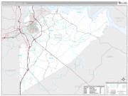 Prince George County, VA <br /> Wall Map <br /> Premium Style 2024 Map