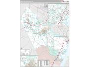 Prince William County, VA <br /> Wall Map <br /> Premium Style 2024 Map