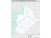Rappahannock County, VA <br /> Wall Map <br /> Premium Style 2024 Map