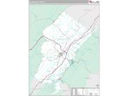 Rockbridge County, VA <br /> Wall Map <br /> Premium Style 2024 Map