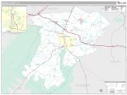 Warren County, VA <br /> Wall Map <br /> Premium Style 2024 Map