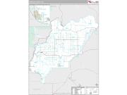 Douglas County, WA <br /> Wall Map <br /> Premium Style 2024 Map