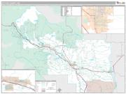 Kittitas County, WA <br /> Wall Map <br /> Premium Style 2024 Map