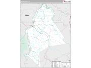 Mason County, WV <br /> Wall Map <br /> Premium Style 2024 Map
