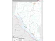 Buffalo County, WI <br /> Wall Map <br /> Premium Style 2024 Map