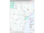 Manitowoc County, WI <br /> Wall Map <br /> Premium Style 2024 Map