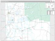 Sawyer County, WI <br /> Wall Map <br /> Premium Style 2024 Map