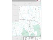 Carbon County, WY <br /> Wall Map <br /> Premium Style 2024 Map