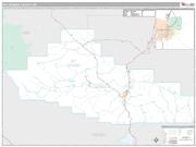 Hot Springs County, WY <br /> Wall Map <br /> Premium Style 2024 Map