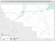 Washakie County, WY <br /> Wall Map <br /> Premium Style 2024 Map