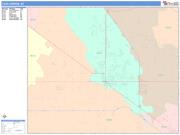 Casa Grande <br /> Wall Map <br /> Color Cast Style 2024 Map