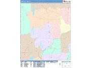 West Hartford <br /> Wall Map <br /> Color Cast Style 2024 Map