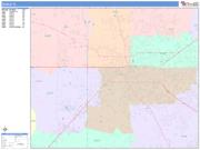 Ocala <br /> Wall Map <br /> Color Cast Style 2024 Map