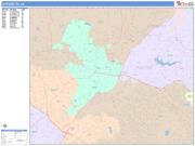 Alpharetta <br /> Wall Map <br /> Color Cast Style 2024 Map