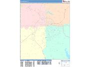Bloomington <br /> Wall Map <br /> Color Cast Style 2024 Map