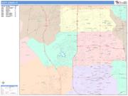 South Jordan <br /> Wall Map <br /> Color Cast Style 2024 Map