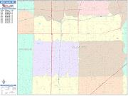 West Allis <br /> Wall Map <br /> Color Cast Style 2024 Map