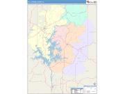 Tallapoosa <br /> Wall Map <br /> Color Cast Style 2024 Map